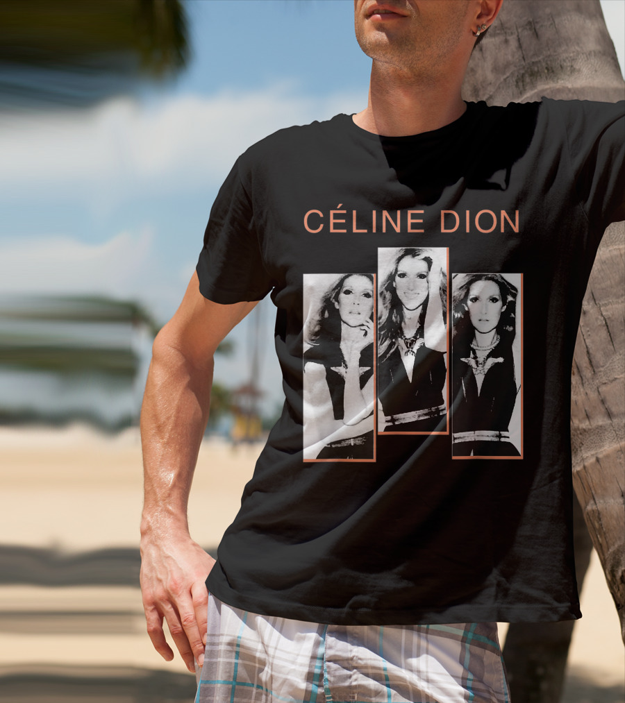 Céline Dion My Heart Sans Attendre Go On T-Shirt