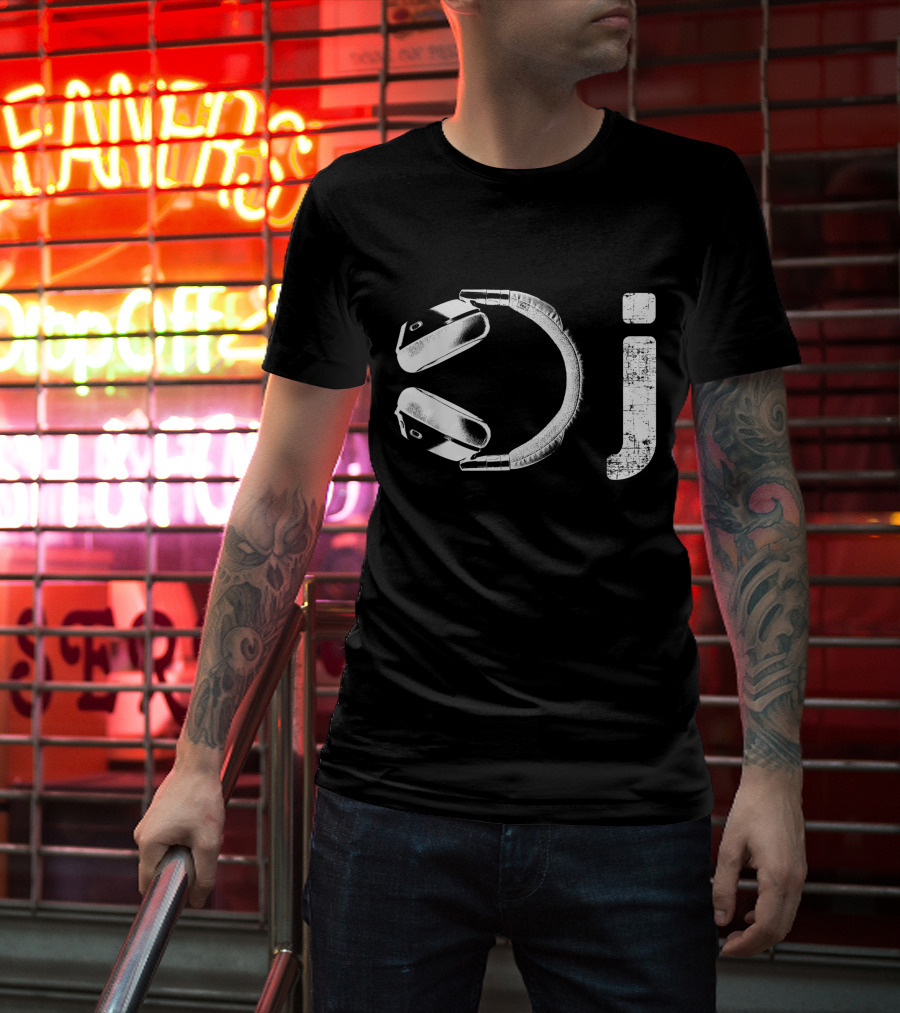 DJ Headphone I Heart Being A DJs Party T-Shirt
