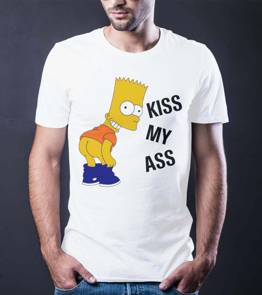 Bart Simpson Kiss My Ass T-Shirt
