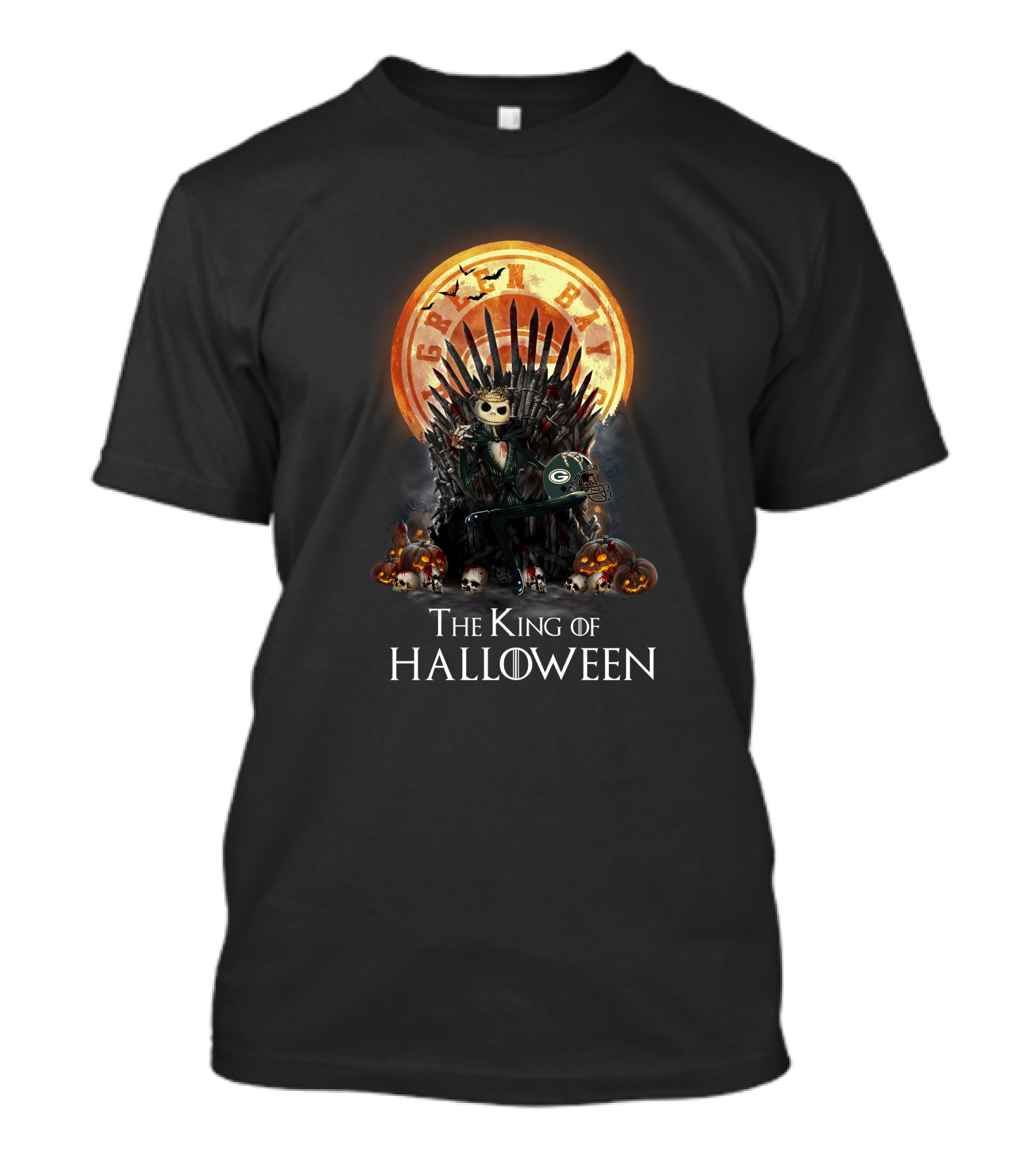 Green Bay The King Of Halloween T-Shirt