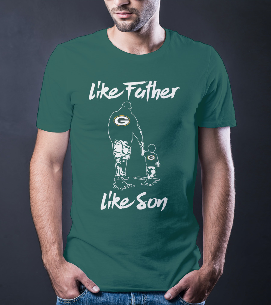 Like Father Like Son Green Bay Packers T-Shirt