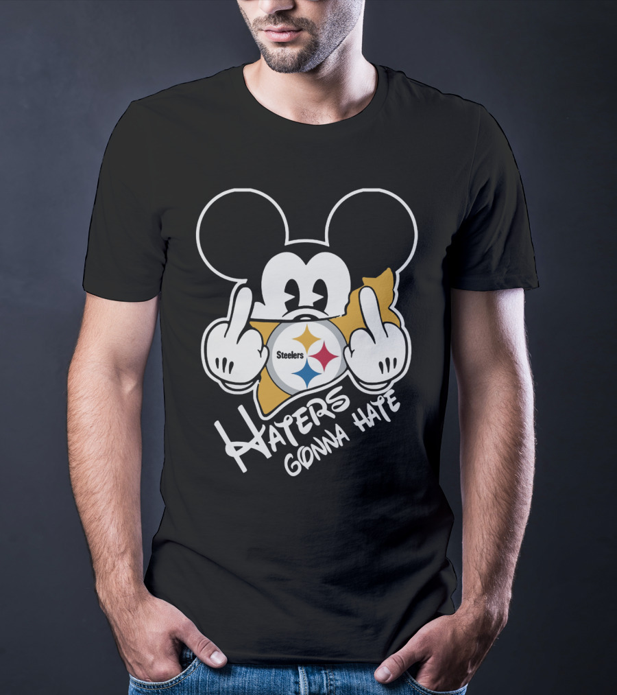 Steelers Haters Gonna Hate Mickey Style T-Shirt