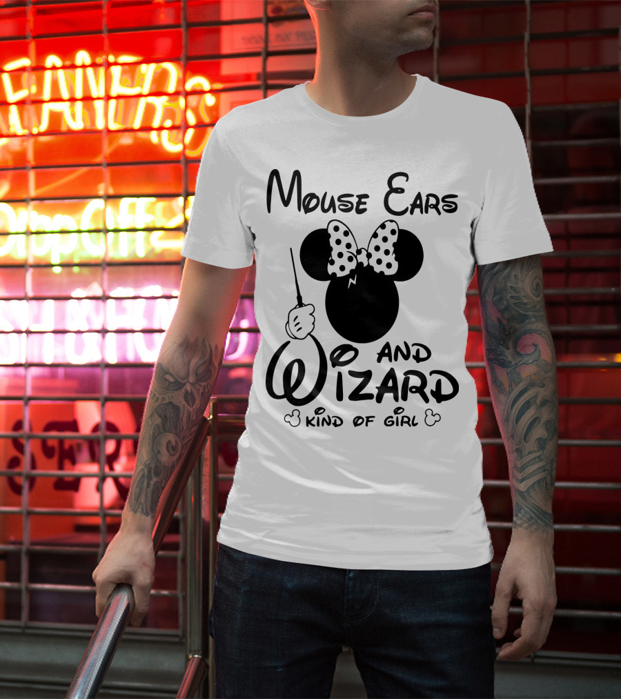 Mouse Ears And Wizard Kind Of Girl T-Shirt