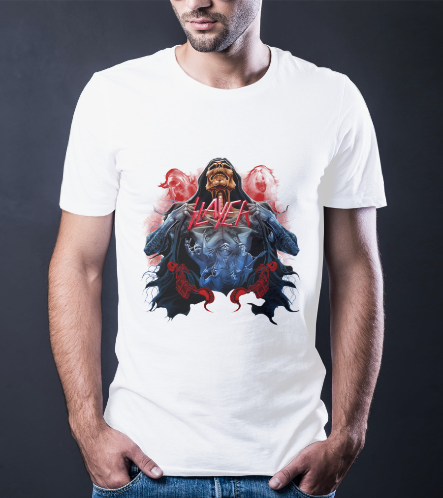 Slayer Band Grim Reaper Artwork DH 89 T-Shirt