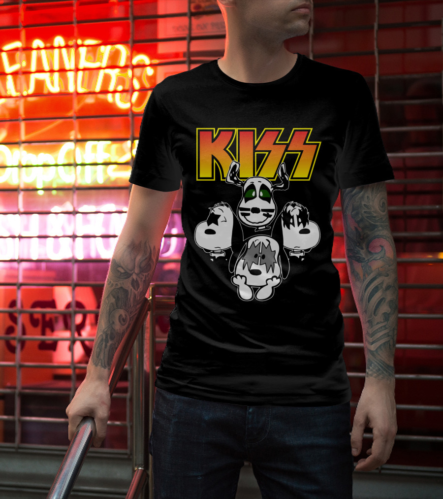 Kiss Snoopy Band T-Shirt