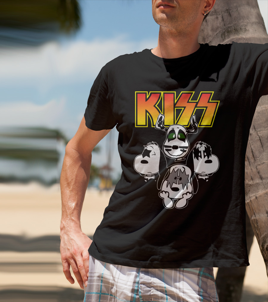 Kiss Snoopy Band T-Shirt