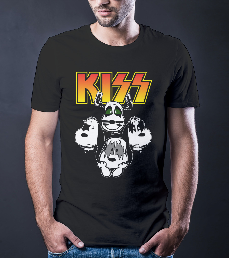 Kiss Snoopy Band T-Shirt