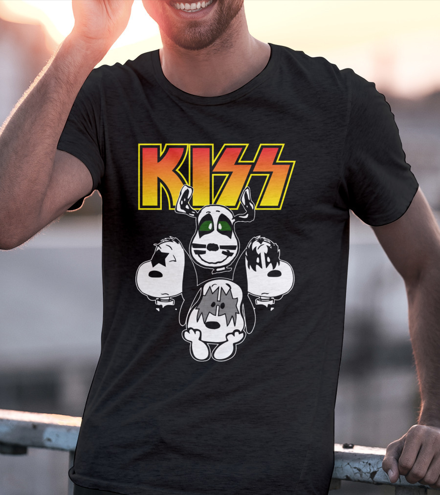 Kiss Snoopy Band T-Shirt