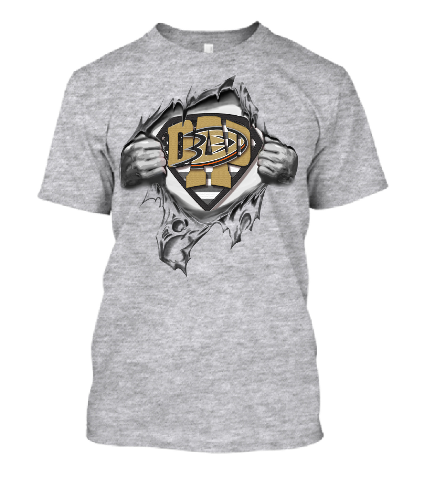 SUPERDAD Anaheim Ducks Hockey Fan Hero T-Shirt