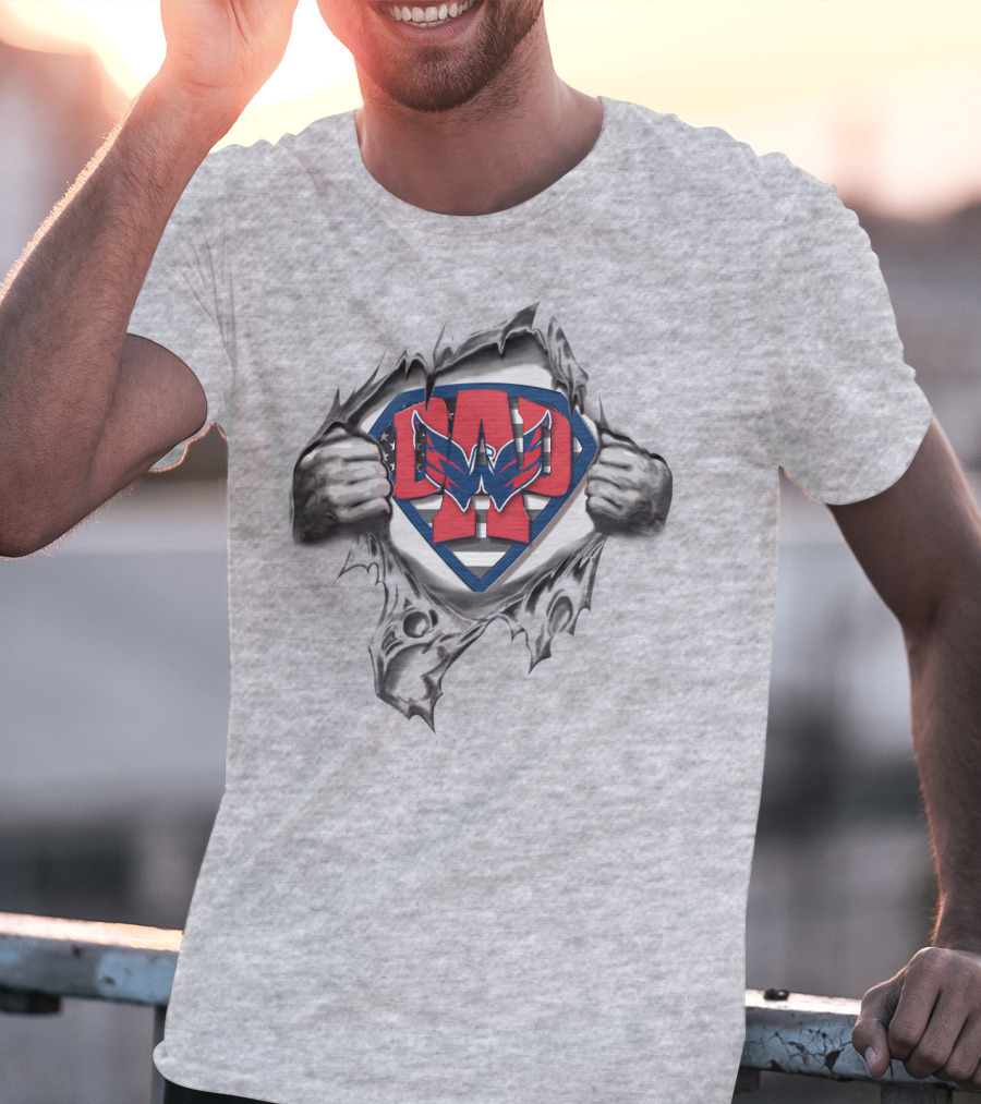 SUPERDAD Washington Capitals Hero Emblem T-Shirt