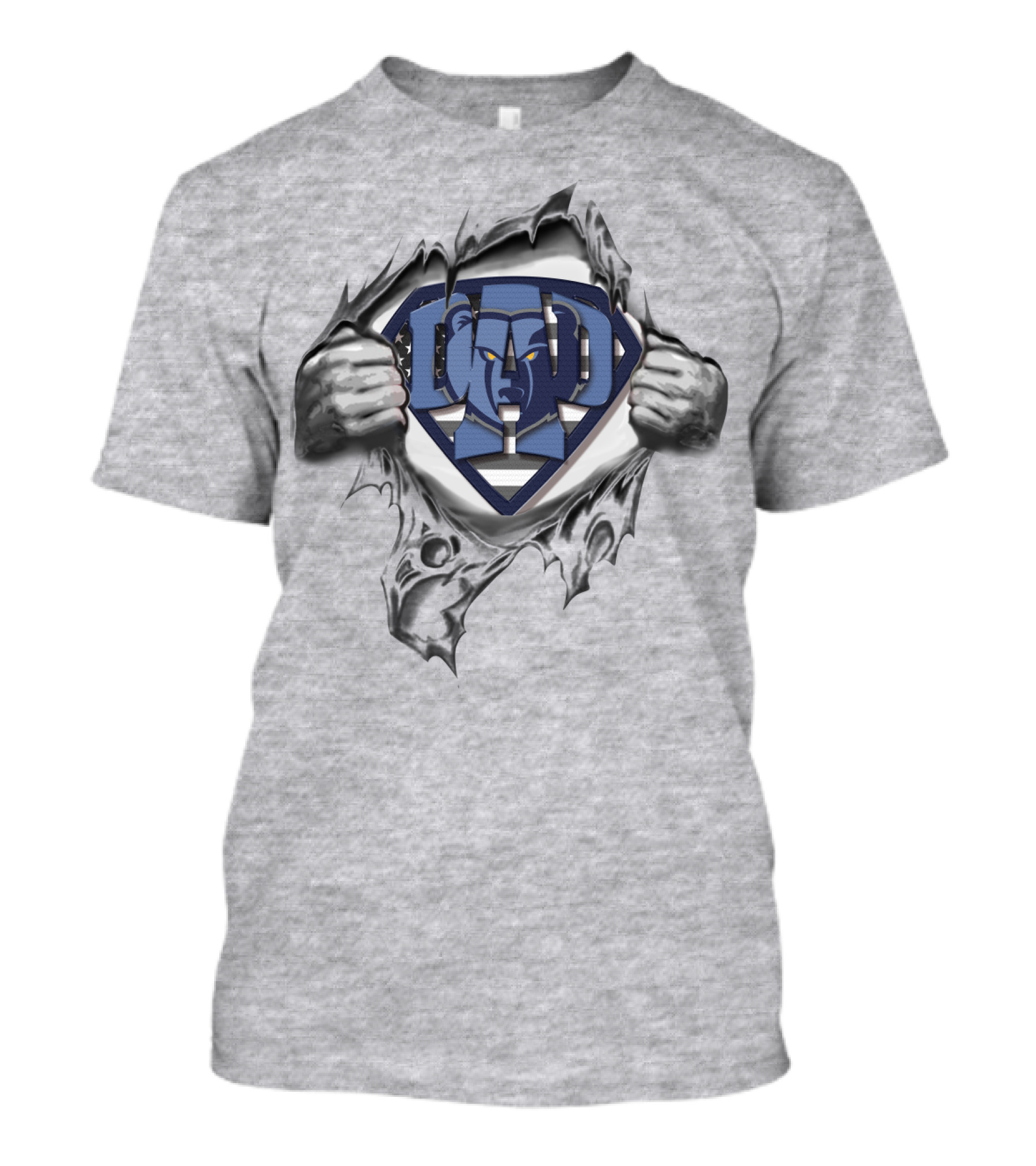 SUPERDAD Memphis Grizzlies Superman T-Shirt