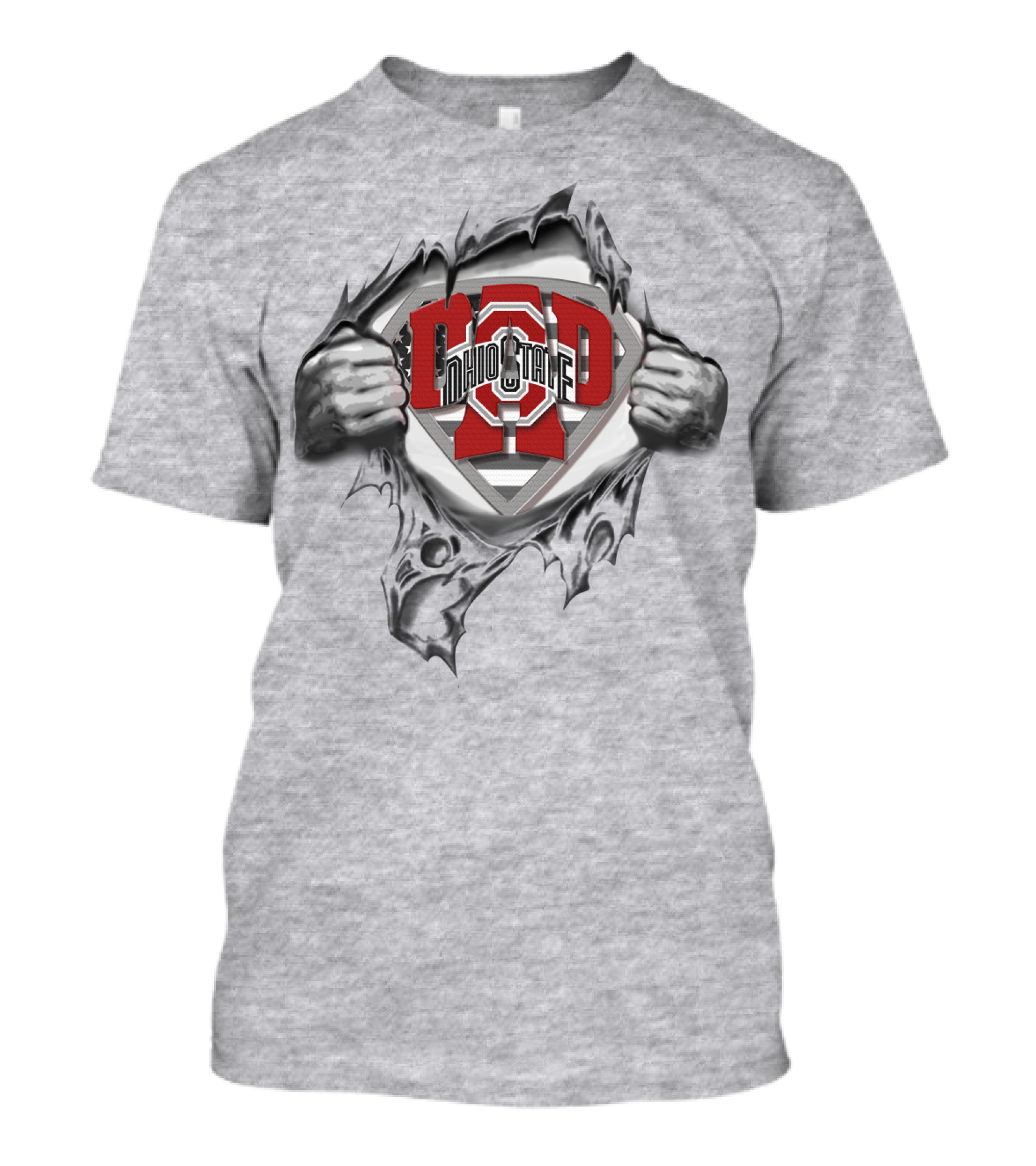 Ohio State Superdad Buckeyes Hero Emblem T-Shirt