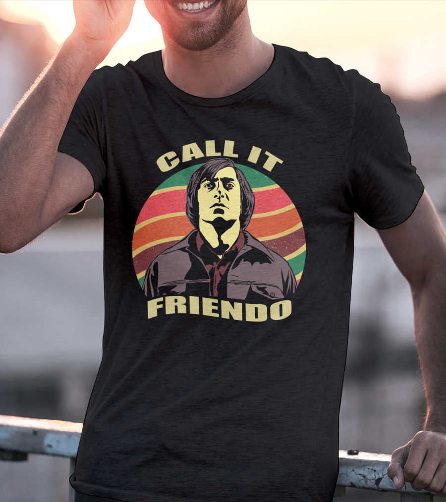 Call It Friendo Retro Style Character Wave T-Shirt