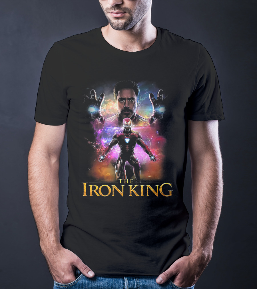 The Iron King Tony Stark Marvel Universe Fusion T-Shirt