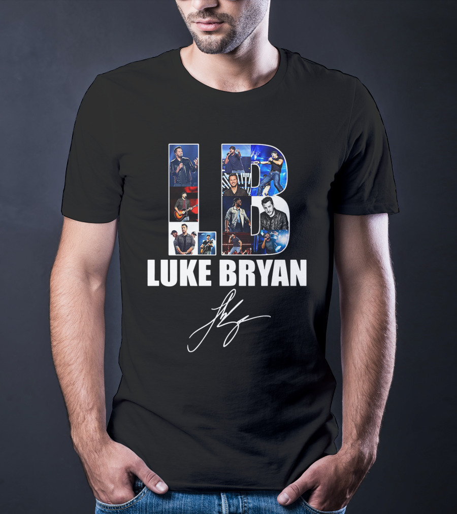 Luke Bryan Lb Signature Collage T-Shirt