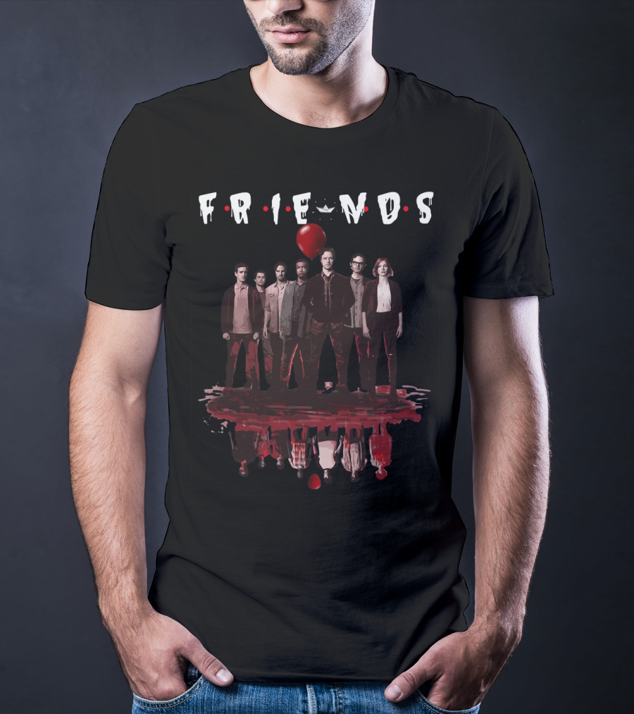 Friends It Chapter Two Character Reflection Red Balloon T-Shirt