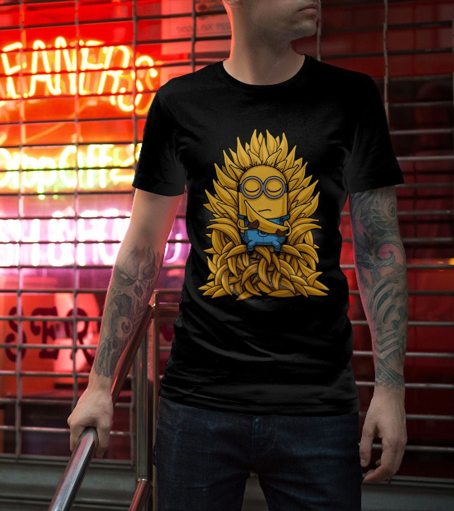 Minion Banana Throne Game Of Thrones Crossover T-Shirt