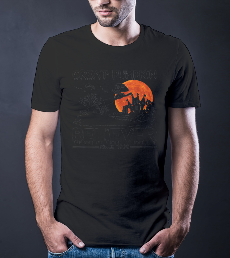 Great Pumpkin Believer Snoopy Since 1966 Halloween T-Shirt