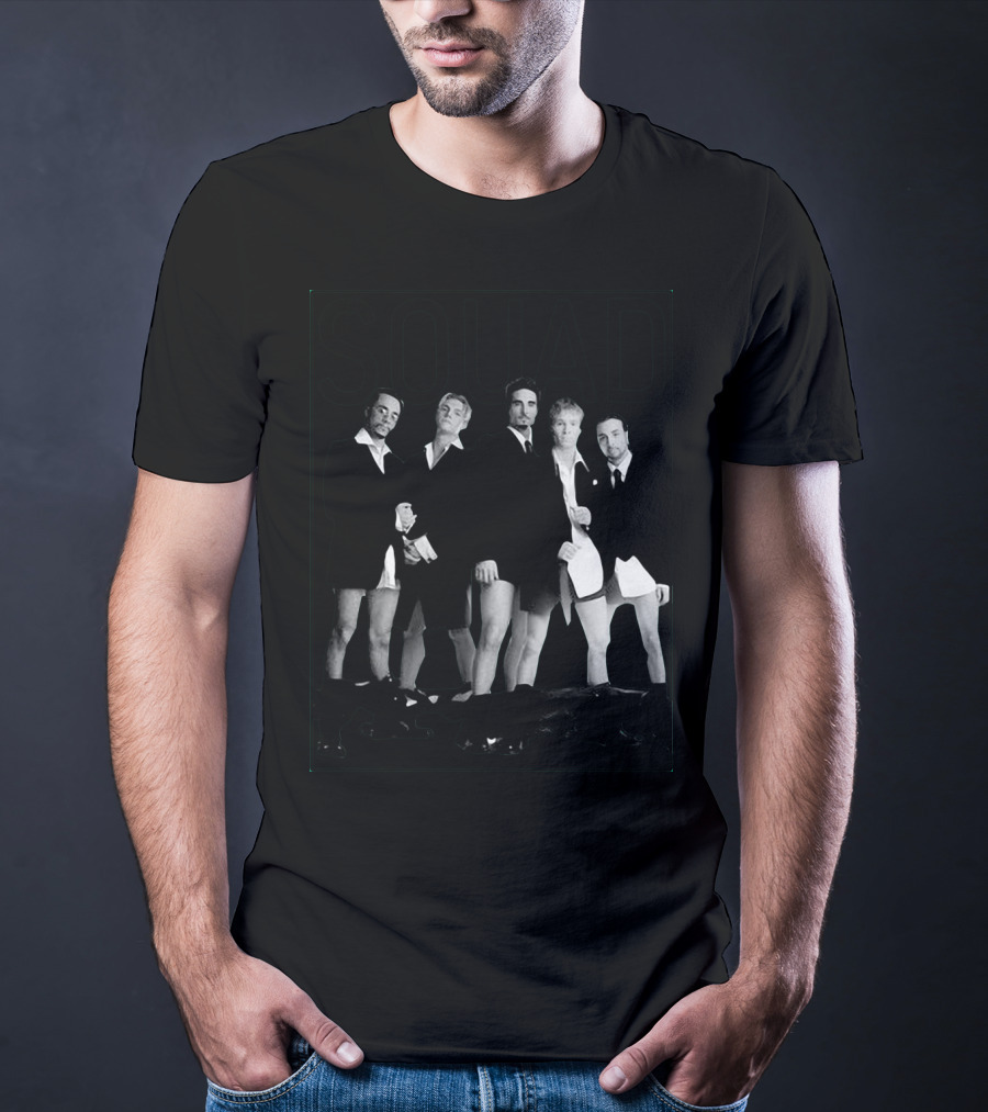 Squad Backstreet Boys Rolling Stone Style T-Shirt