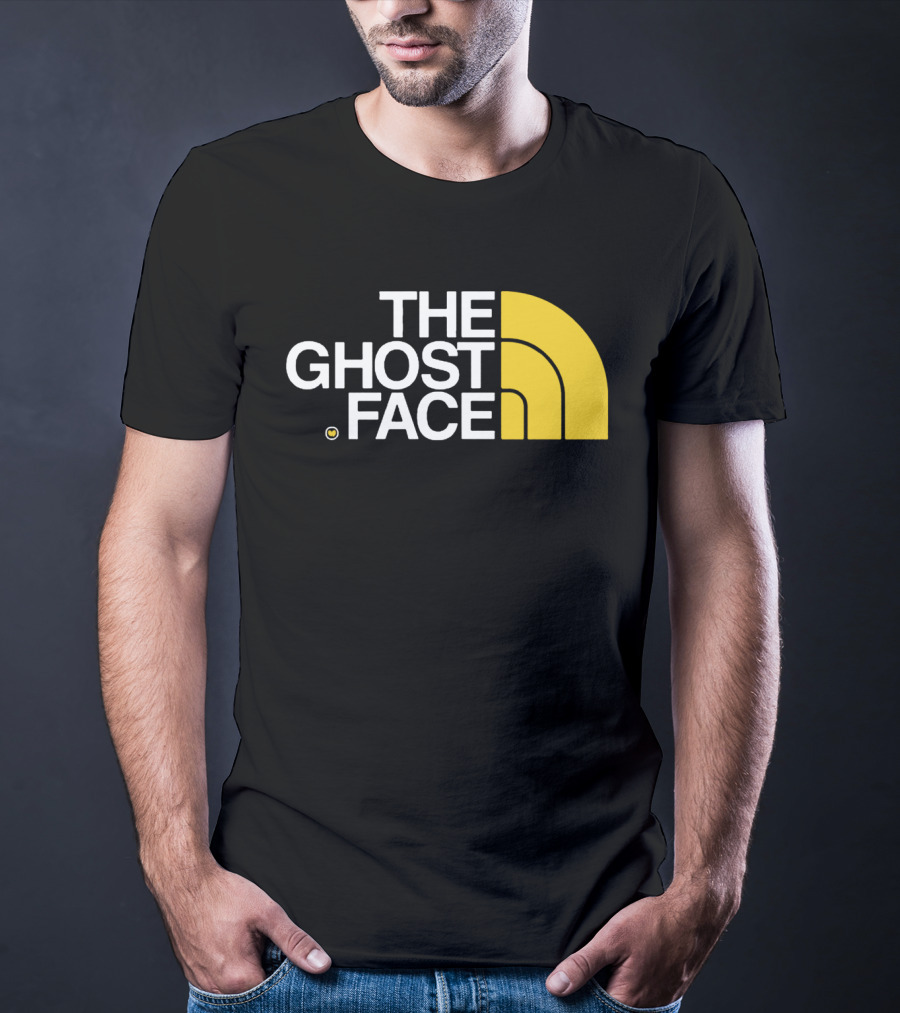 Wu Tang Clan The Ghost Face North Face Logo T-Shirt