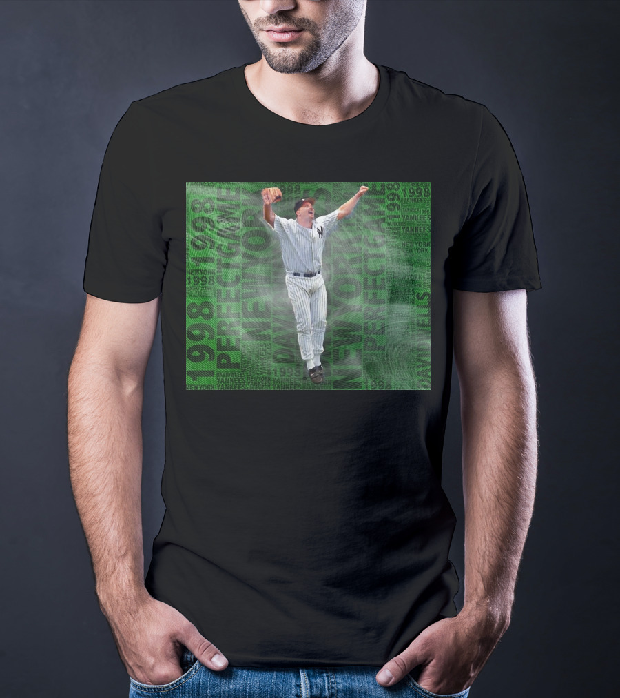 David Wells 1998 New York Yankees Perfect Game T-Shirt
