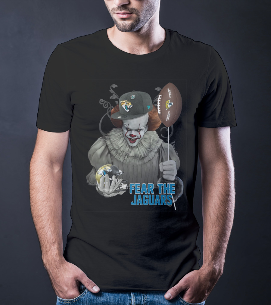 Pennywise Fear The Jaguars Nfl Jacksonville Football T-Shirt