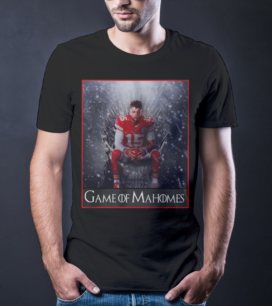 Game Of Mahomes Iron Throne Chiefs Number 15 T-Shirt