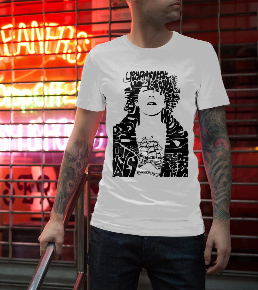 Lp Lost On You Uprising Departure Waters Stormy Seas By Paul Attwood T-Shirt
