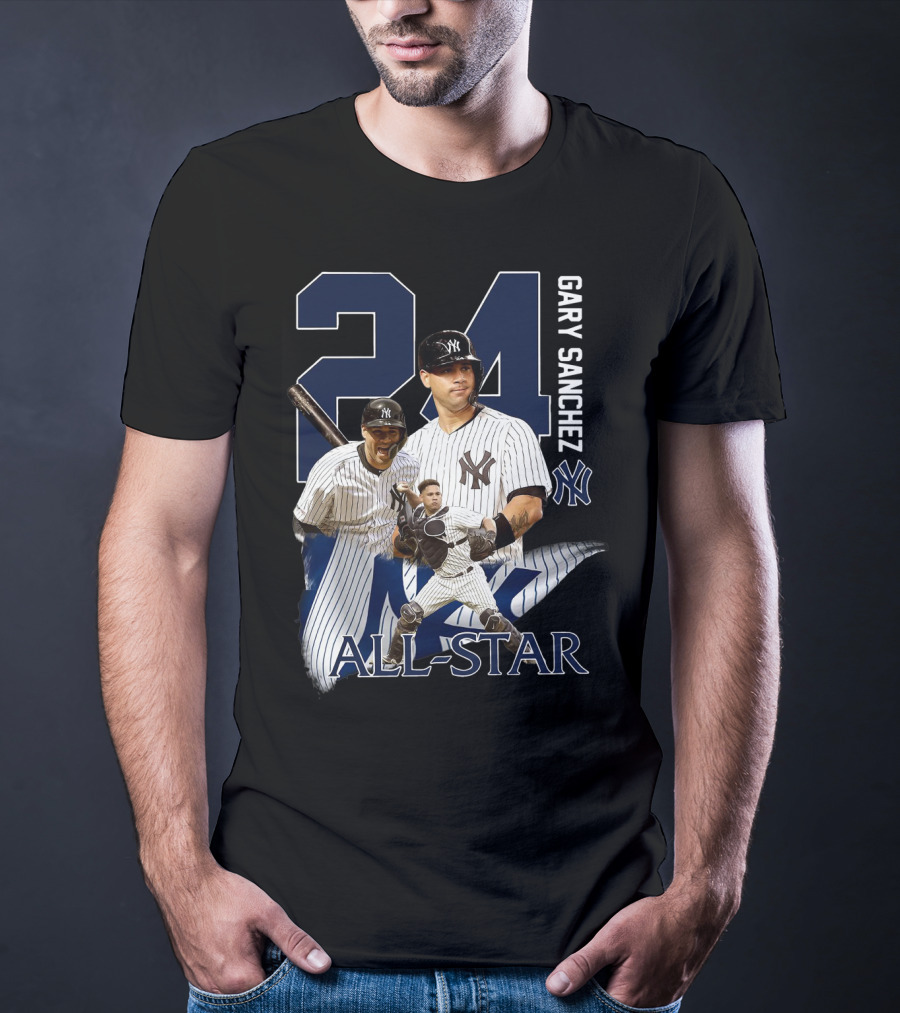 New York Yankees Gary Sanchez 24 All-Star T-Shirt