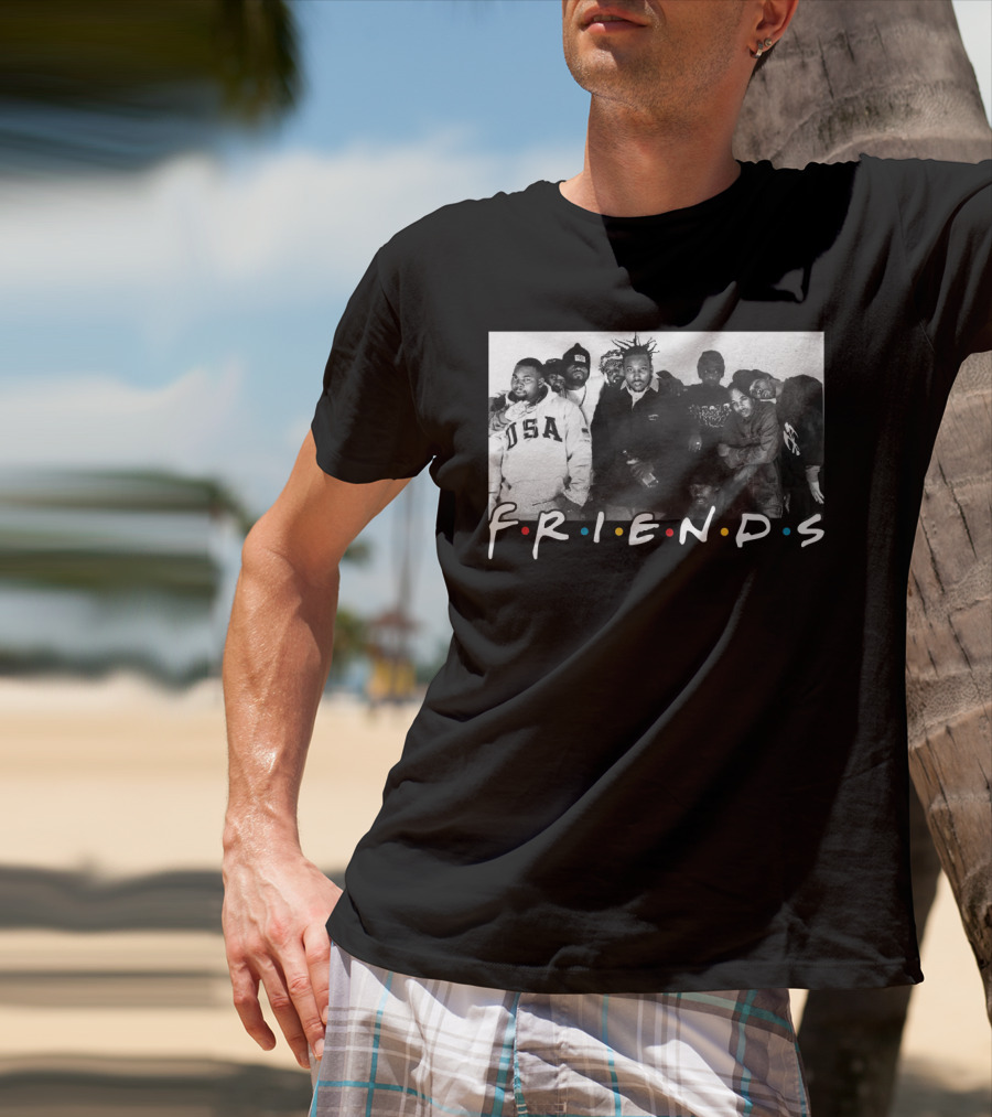 Friends Rap Rock Hip Hop USA T-Shirt