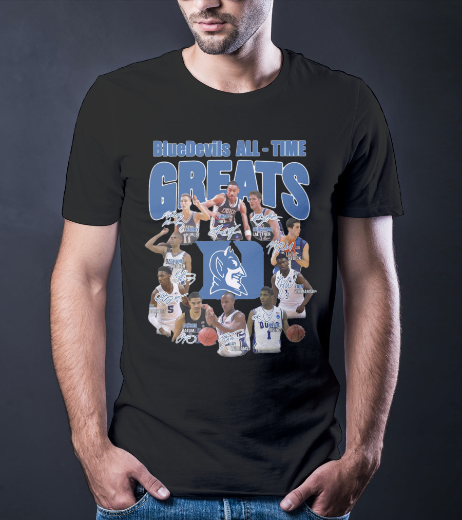 Blue Devils All-Time Greats Duke Basketball T-Shirt
