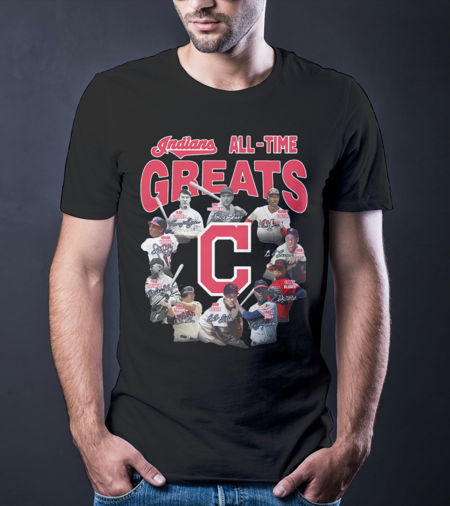 Indians All-Time Greats Cleveland Legends T-Shirt