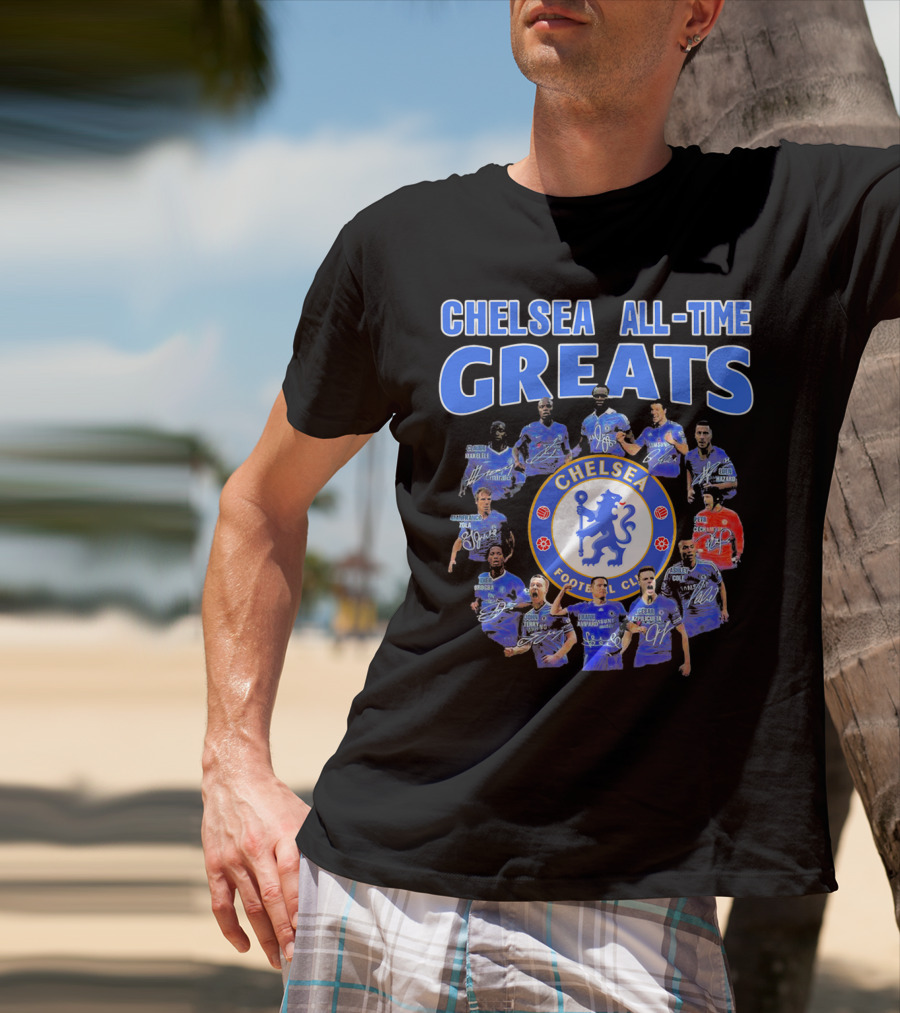 Chelsea All-Time Greats Featuring Legends Of Chelsea Football Club T-Shirt