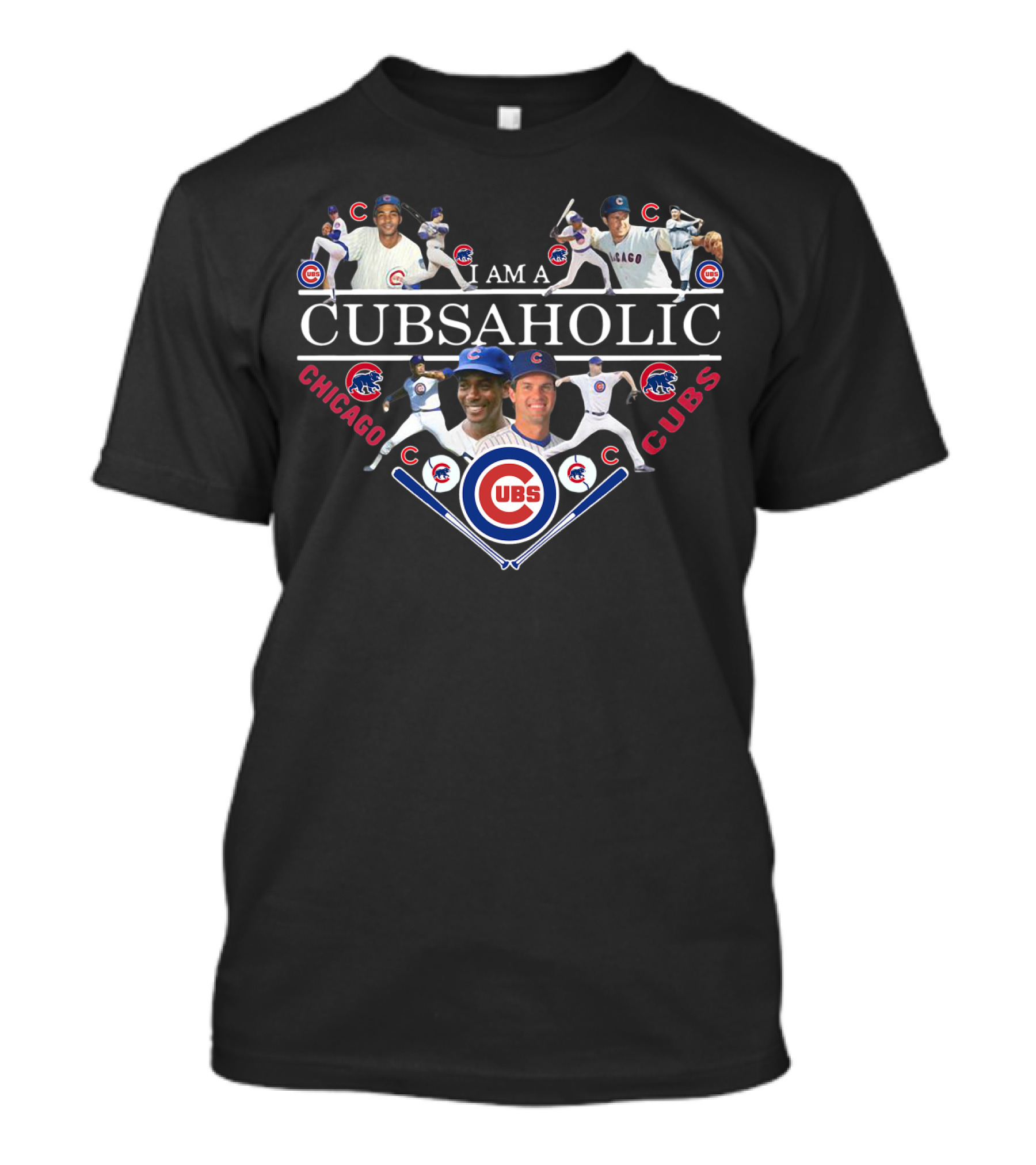 I Am A Cubsaholic Chicago Cubs T-Shirt