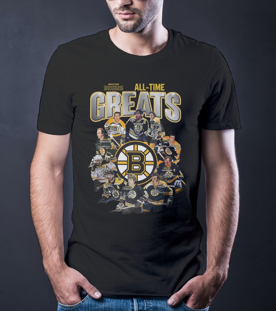 Boston Bruins All-Time Greats T-Shirt