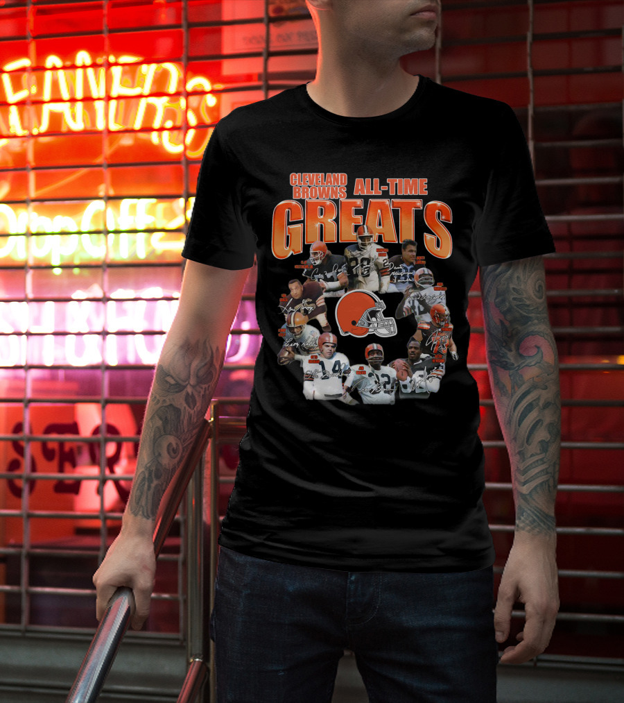 Cleveland Browns All-Time Greats T-Shirt