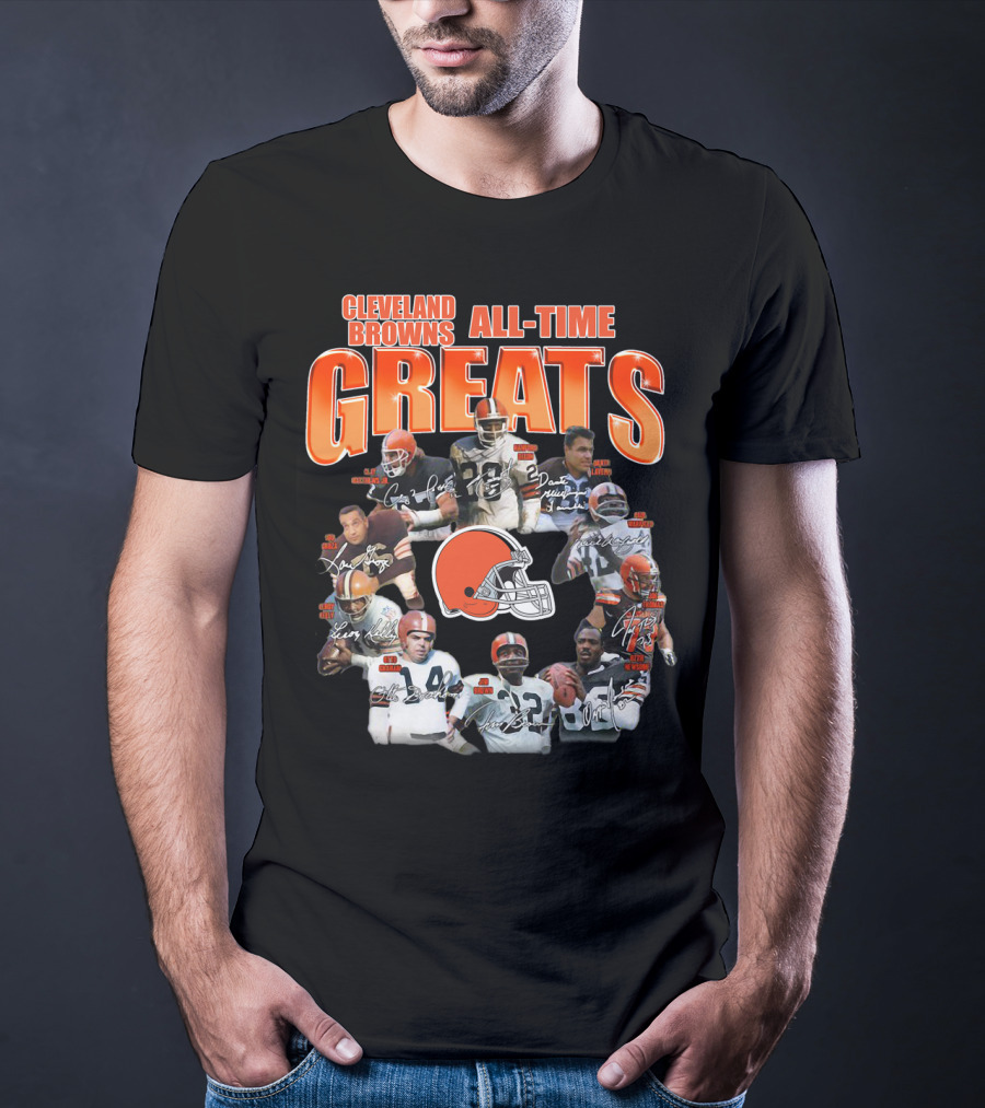 Cleveland Browns All-Time Greats T-Shirt