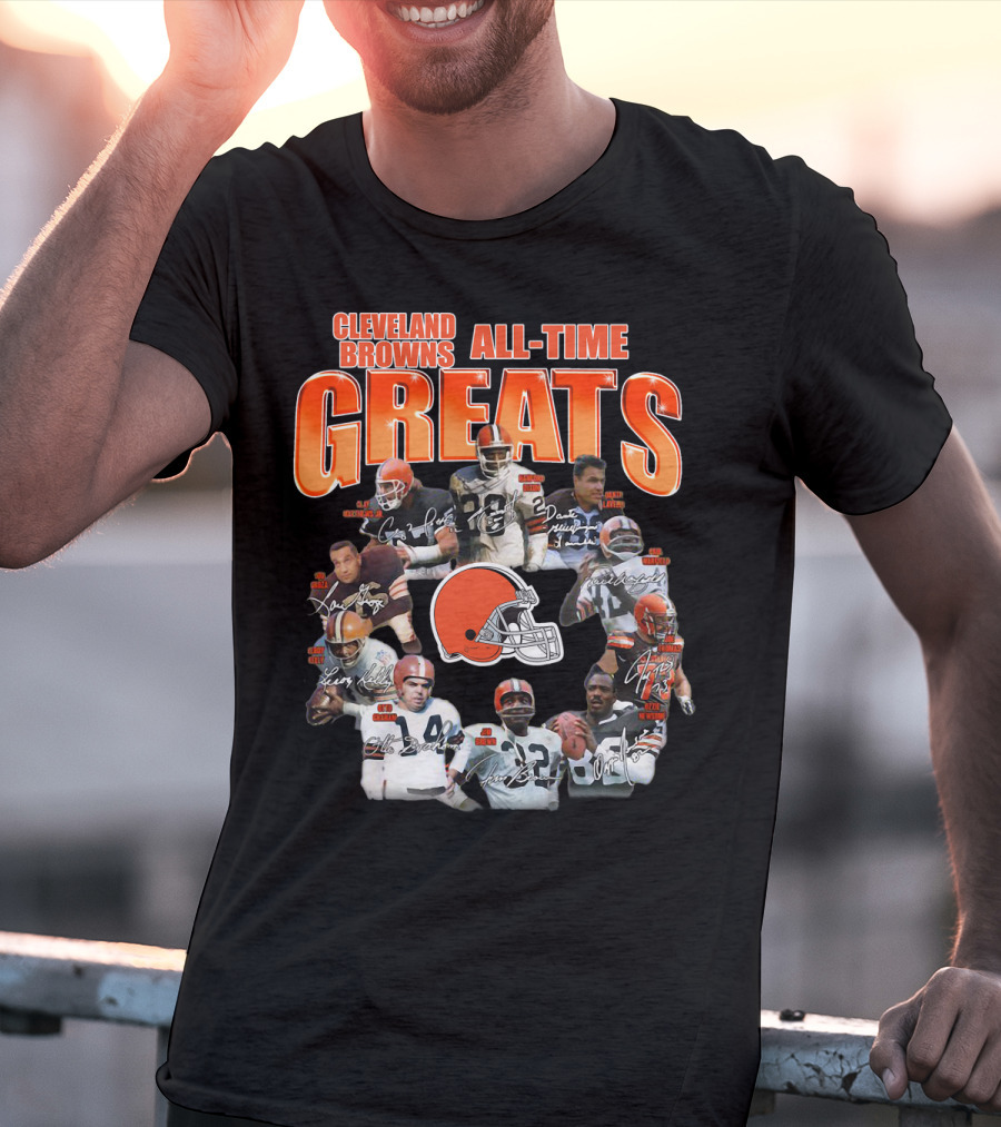 Cleveland Browns All-Time Greats T-Shirt