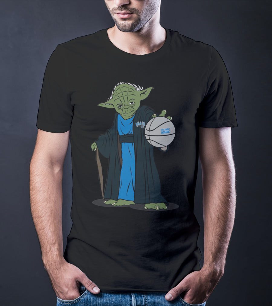 Master Yoda Orlando Magic Basketball T-Shirt