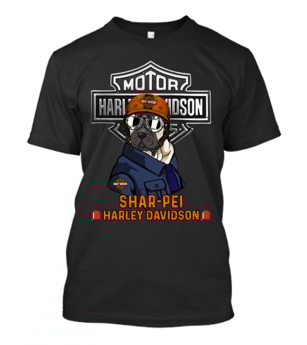 Motor Harley Davidson Shar-Pei Hdteex 112V3 T-Shirt