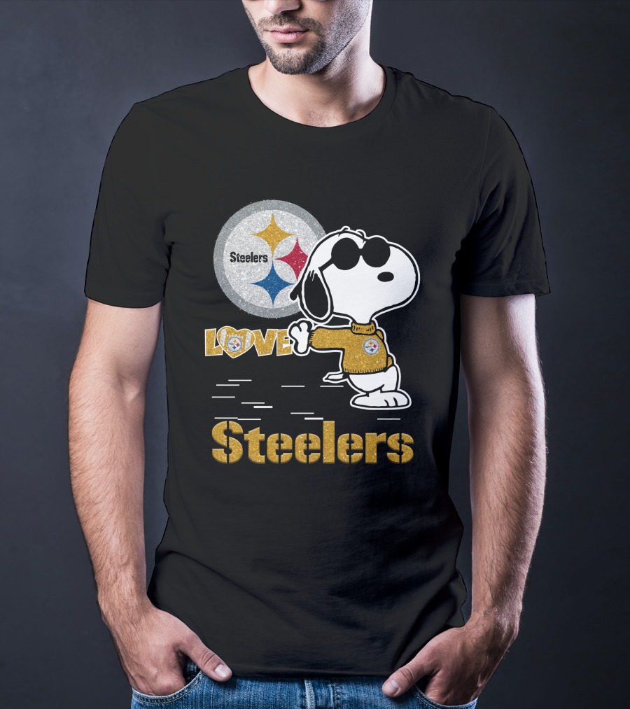 Snoopy Steelers Love Pittsburgh T-Shirt