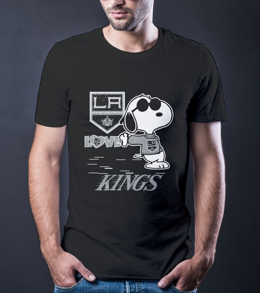 Snoopy Love LA Kings T-Shirt