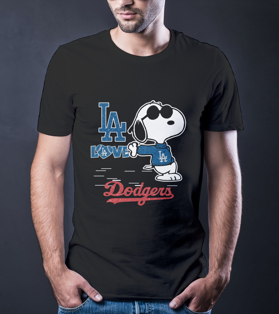 Snoopy LA Love Dodgers T-Shirt