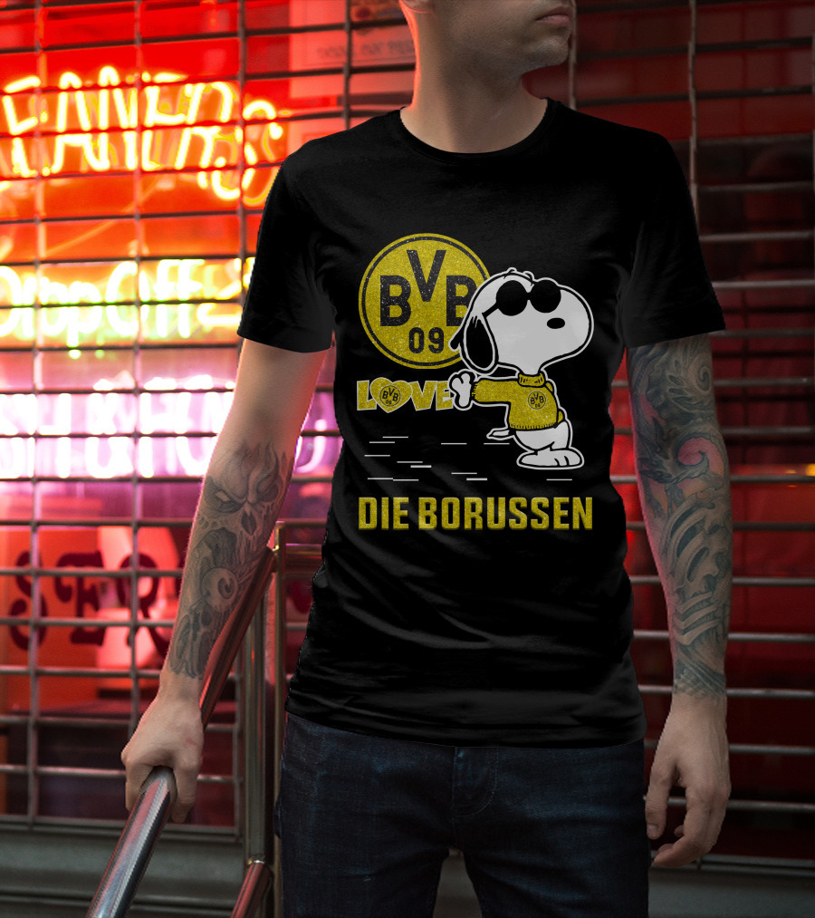 Snoopy BVB 09 Love Die Borussen T-Shirt