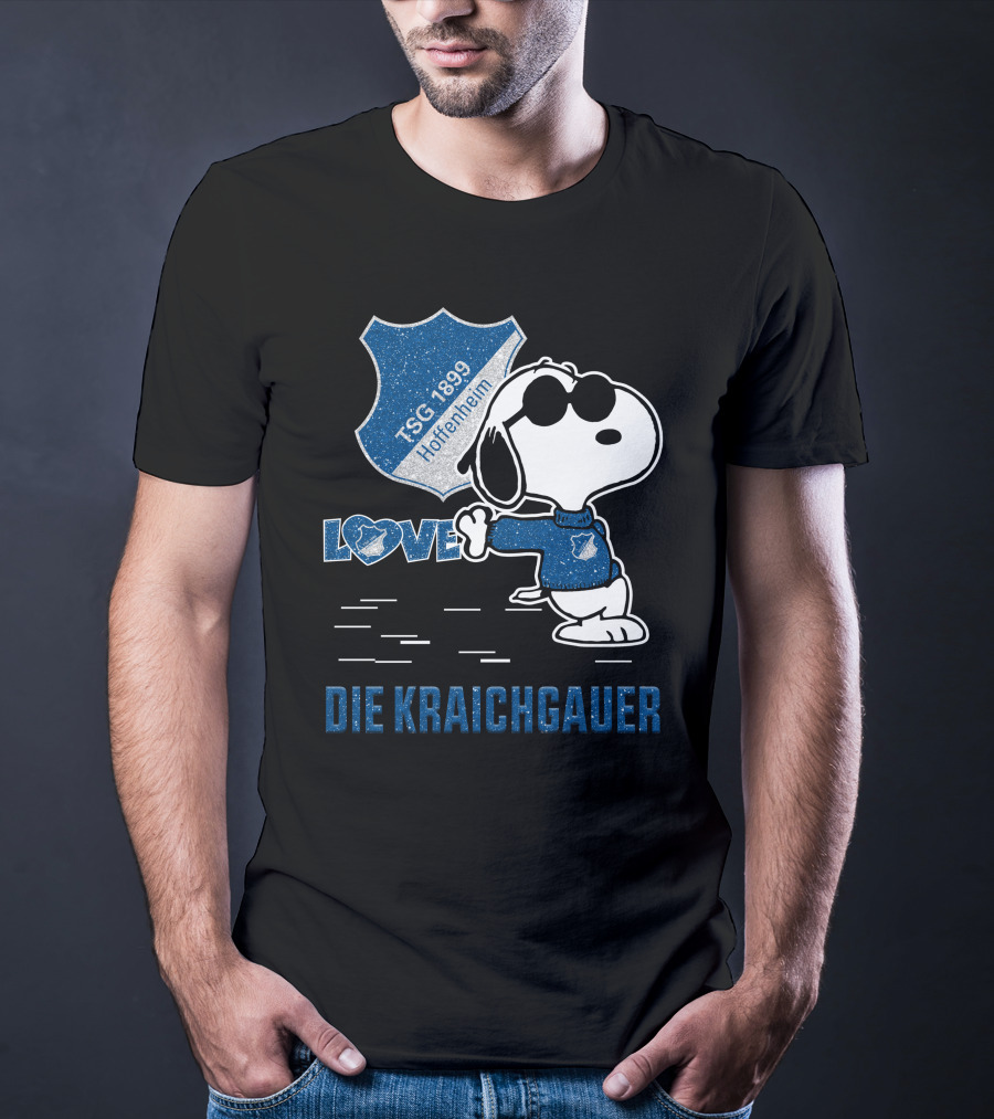 Snoopy Love TSG 1899 Hoffenheim Die Kraichgauer T-Shirt