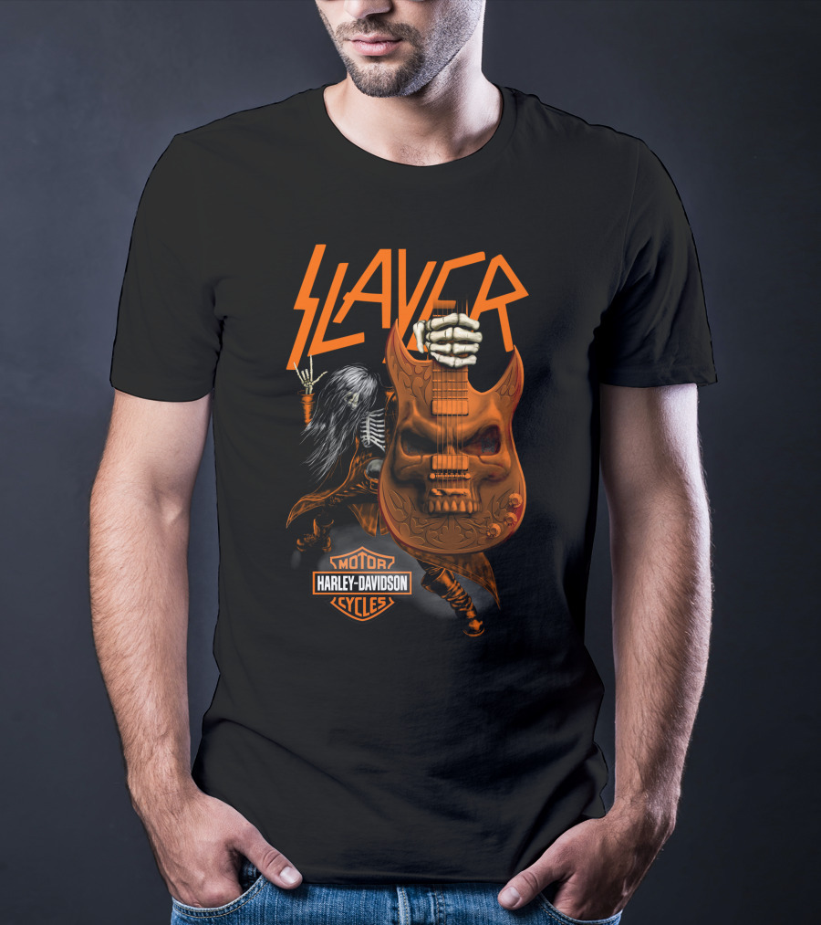 Slayer Harley Davidson Motor Cycles T-Shirt