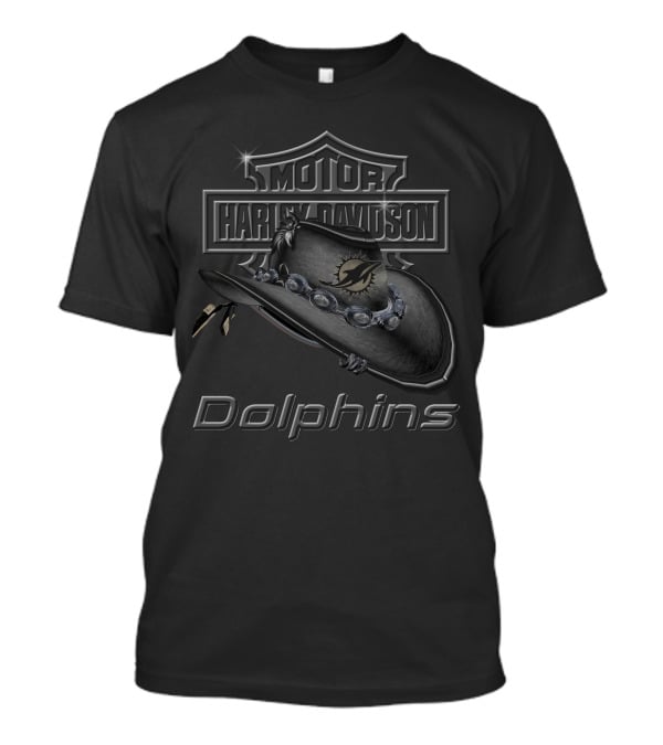 Motor Harley Davidson Dolphins Miami T-Shirt
