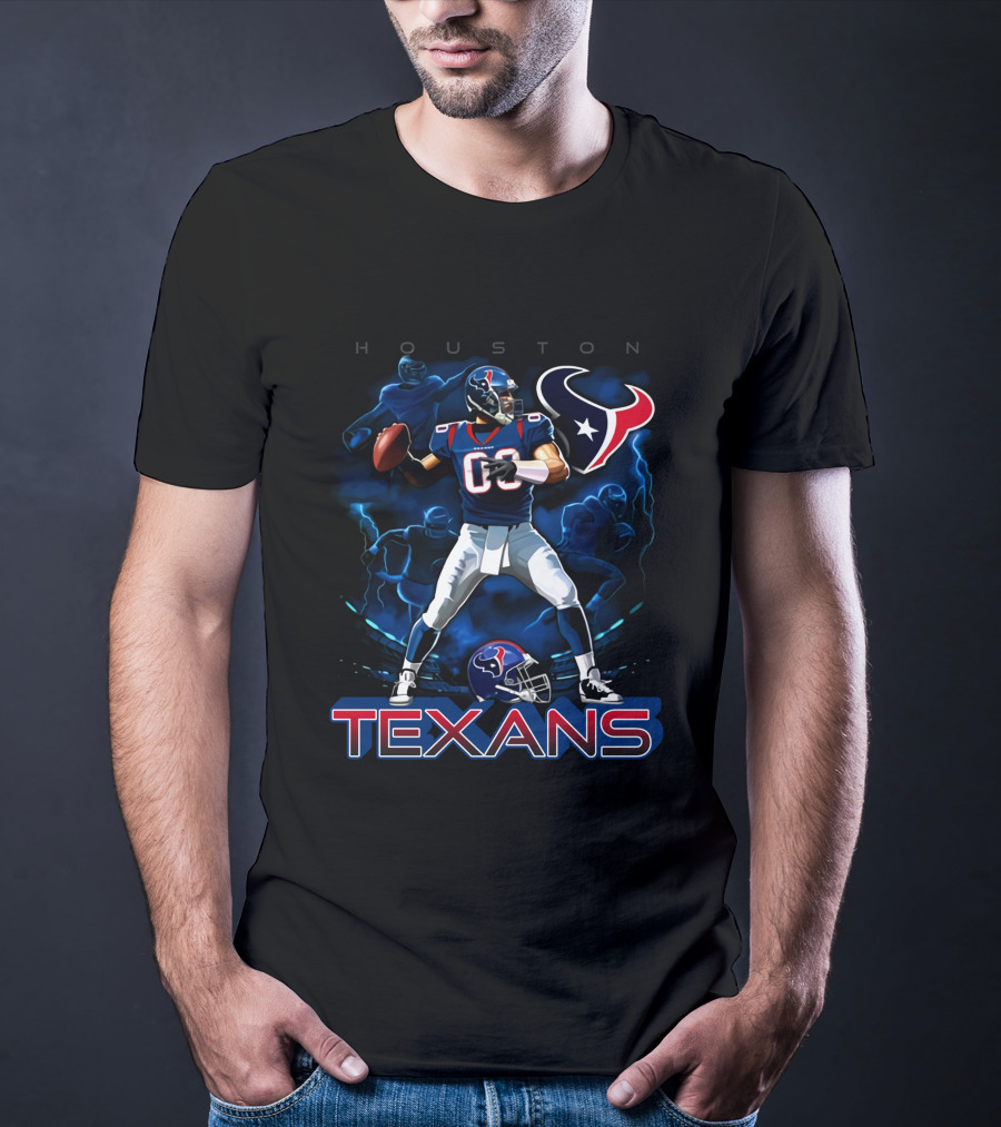 Houston Texans Football Player T-Shirt