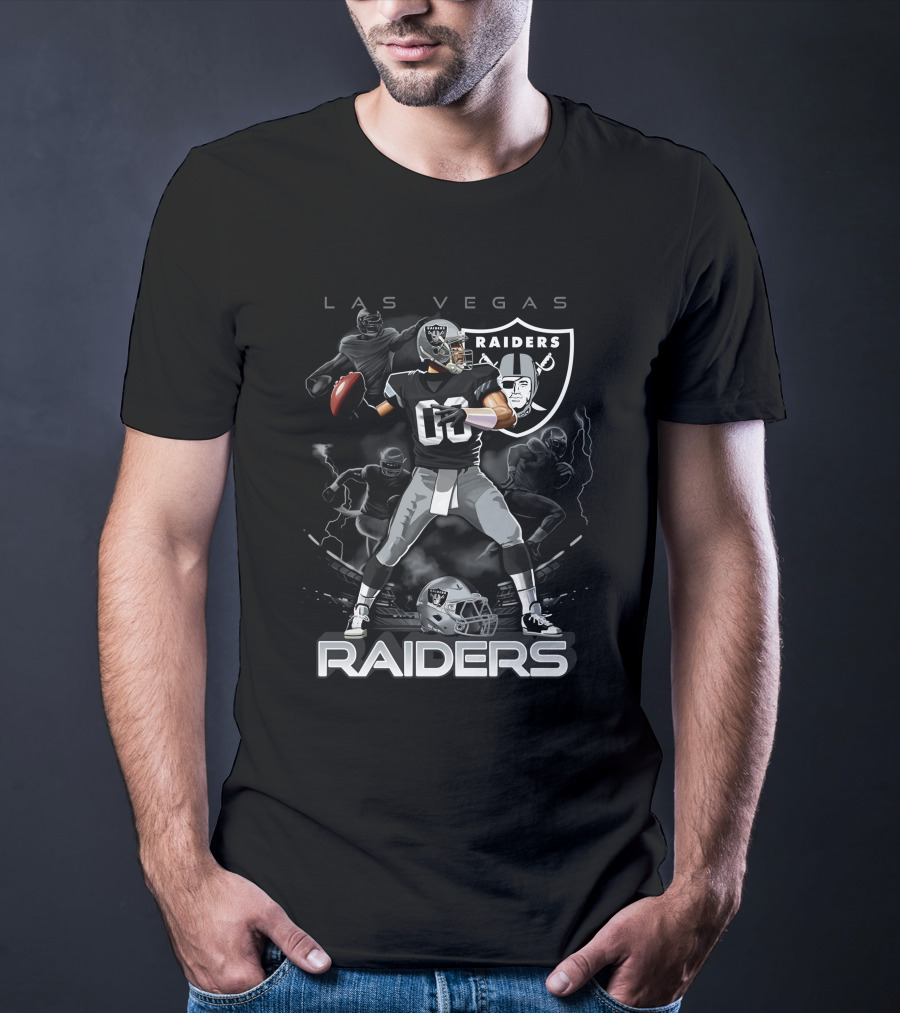 Las Vegas Raiders Football Quarterback Nfl Team T-Shirt