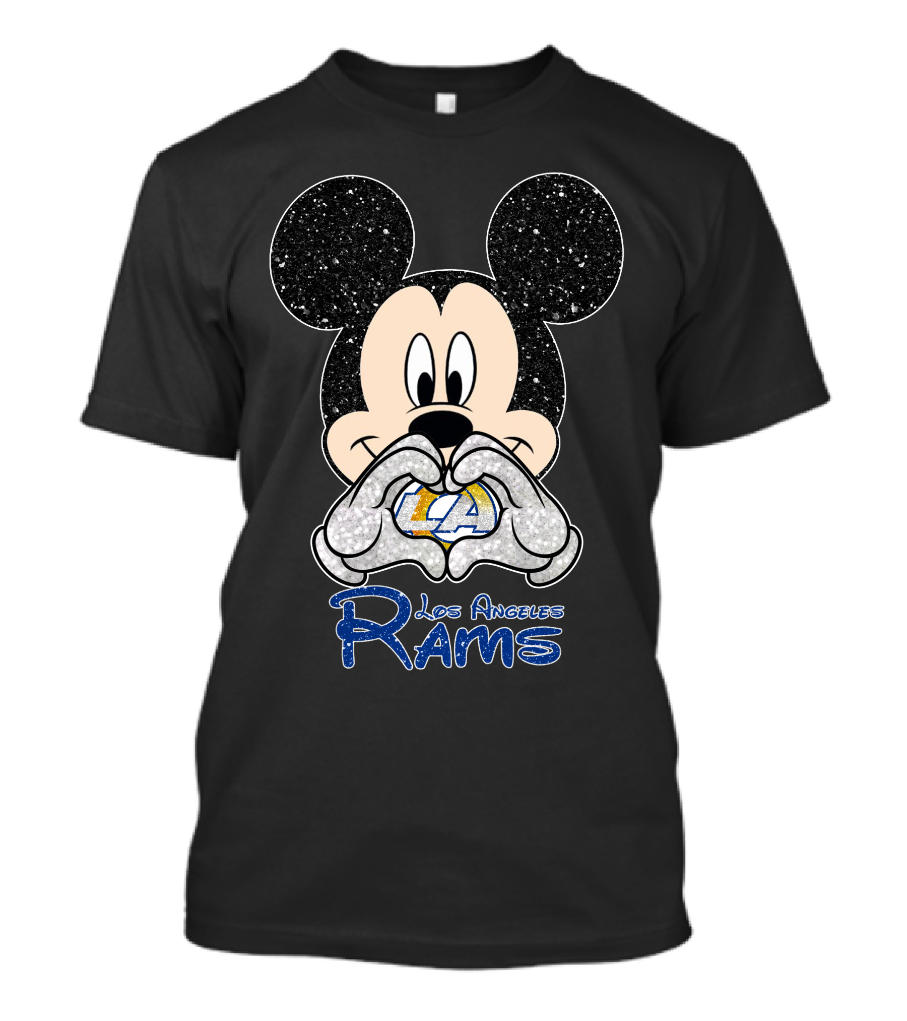Mickey Los Angeles Rams LA T-Shirt